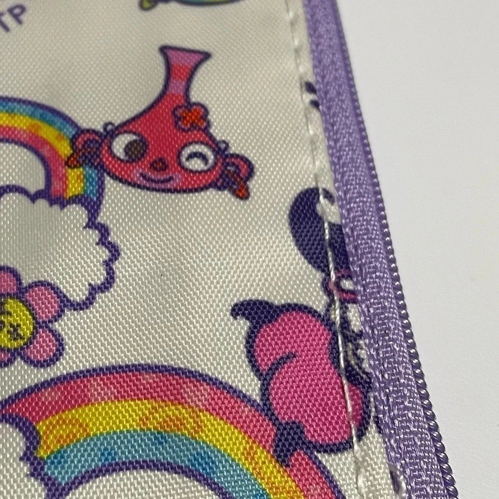Girls make up bag pencil bag L-Shaped fastener Flat pouch, Akubigirl Design